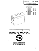 Miller HG062981 Owner's manual
