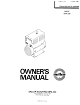 Miller WPAC-200 Owner's manual