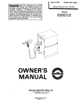 Miller SK-200 SPOT PANEL Owner's manual