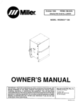 Miller REGENCY 200 Owner's manual