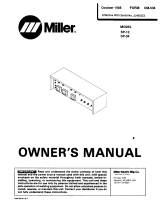Miller JJ405223 Owner's manual