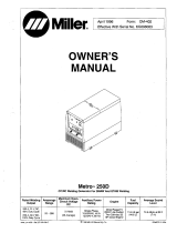 Miller KA111111 Owner's manual