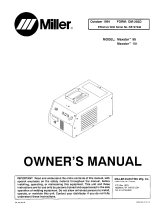 Miller KB127936 Owner's manual