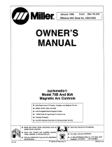 Miller KG041900 Owner's manual