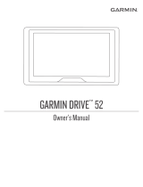 Garmin Drive Drive 52 User manual