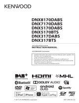 Kenwood DNX 7170 DABS Operating instructions