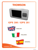Thomson GPS280 User manual