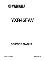 Yamaha Rhino 450 YXR45FAV User manual