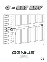 Genius GBAT ENV Operating instructions