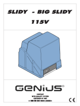 Genius SLIDY BIG SLIDY 115 Operating instructions