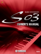 Yamaha S03SL User manual