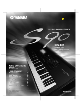 Yamaha S90 Datasheet
