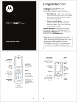 Motorola MOTORAZR VE20 Information Manual
