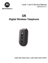 Motorola PEBL U6 User manual