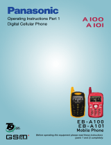 Panasonic Cell Phone A101 User manual