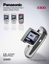 Panasonic EBX300 Operating instructions