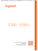 Gigaset E290 User guide