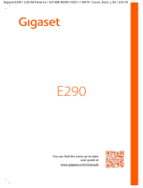 Gigaset E290 Owner's manual