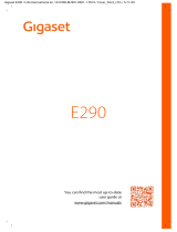 Gigaset E290 User guide