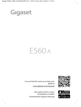 Gigaset E560 User manual