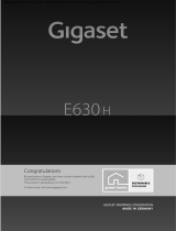 Gigaset E630H User manual