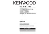 JVC Kenwood KCA-BT100 User manual