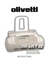 Olivetti Fax-Lab 95 Owner's manual
