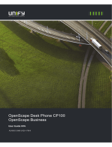 Unify OpenScape Desk Phone CP100 User guide