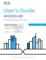 ZyXEL WX3310-B0 User guide