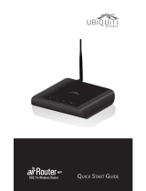 Ubiquiti Networks air Router HP Quick start guide