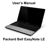 Packard Bell EN LE11BZ User manual
