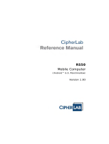 CipherLab Q3N-RS50 User manual