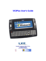 LXE VX3Plus User manual