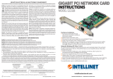 Intellinet Gigabit PCI Network Card Quick Installation Guide