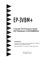 EPOX EP-3VBM+ User manual