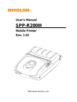 BIXOLON SPP-R200III User manual