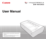 Canon imageFORMULA DR-M1060 User guide