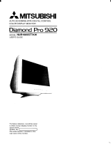 NEC Diamond Pro 920 Owner's manual