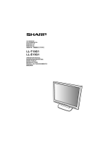 Sharp Computer Monitor LL-T15G1 User manual