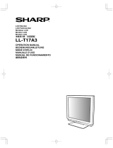 Sharp Computer Monitor LL-T17A3 User manual