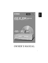 Yamaha CRW-2200S Owner's manual