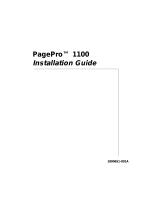 Konica Minolta PagePro 1100 Installation guide