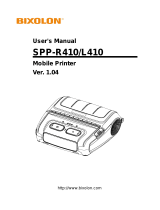 BIXOLON SPP-L410 User manual