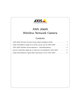 Axis Communications Security Camera 206W User manual