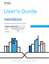 ZyXEL NBG6604 User guide