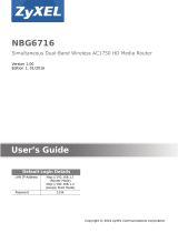 ZyXEL NBG6716 User guide