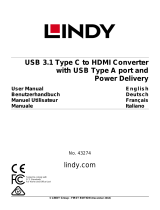 Lindy USB 3.1 Type C to HDMI Converter User manual