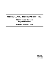 Metrologic Instruments TECH 8 User manual