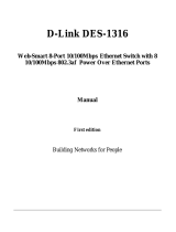 D-Link Network Card DES-1316 User manual