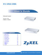 ZyXEL ES-108A User guide